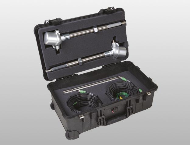 McON Air Portable - Mobile, plug-and-play system for accurate monitoring of hot, dust-laden gas flows in industrial plants